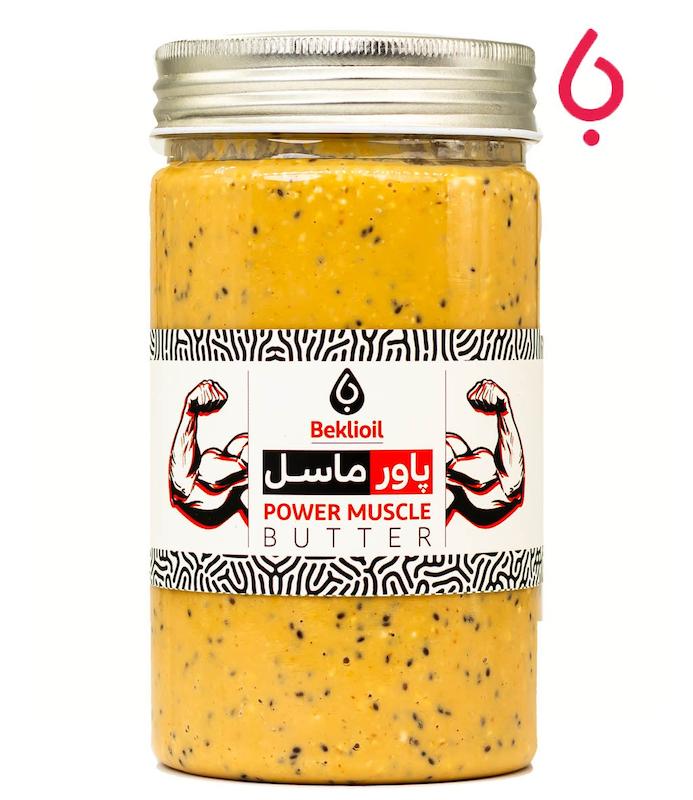 کره بادام زمینی پاور ماسل