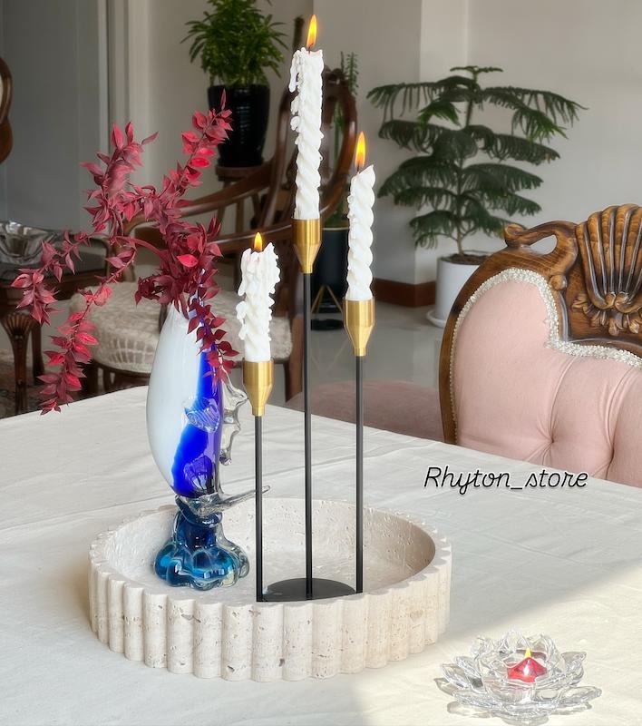 سینی لبه دار دالبری سنگی