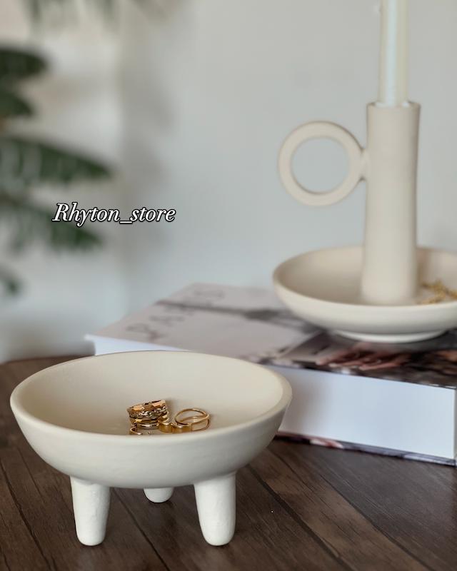 کاسه سه پایه سفالی/ظروف هفتسین
