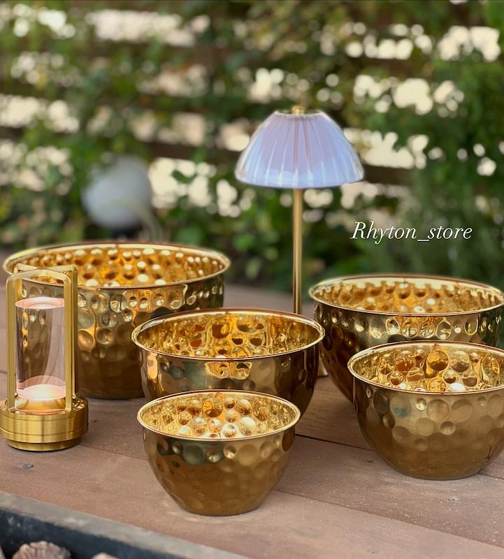کاسه چکشی طلایی