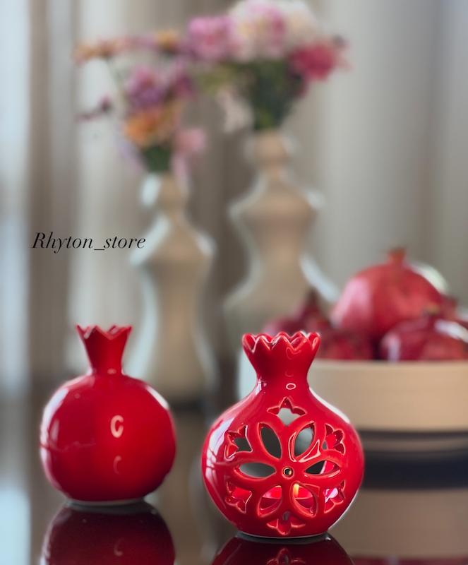انار سرامیکی دکوراتیو