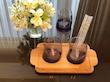 نی شیشه ای طر حدار