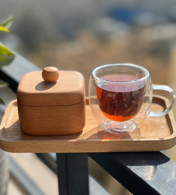 قندان چوبی