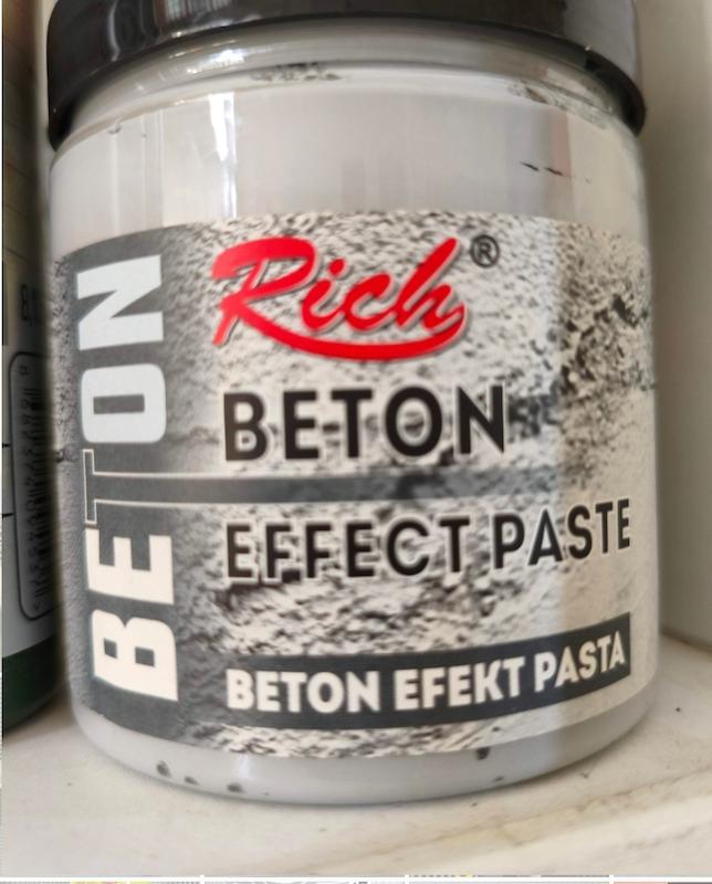 بتونه پاستا رنگ بتن 