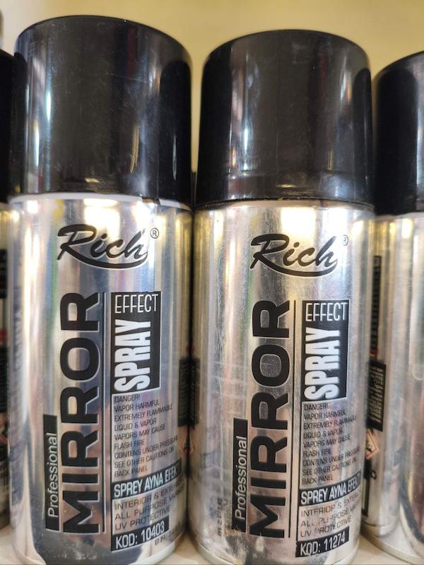 اسپری افکت اینه میشه وزن ۱۵۰ میل