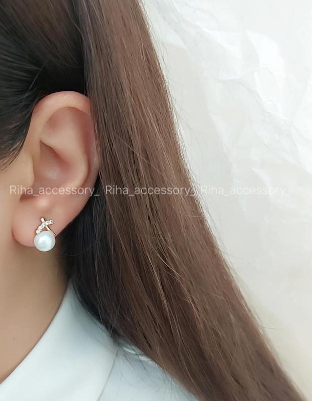 گوشواره مروارید میخی ژوپینگ کد ۱۰۳۹