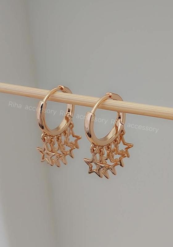 گوشواره ستاره آویز