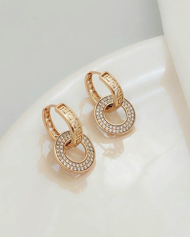 گوشواره ورساچه آویز ژوپینگ