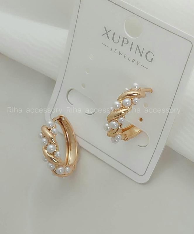 گوشواره مروارید حلقه ای ژوپینگ ۱۰۷۵