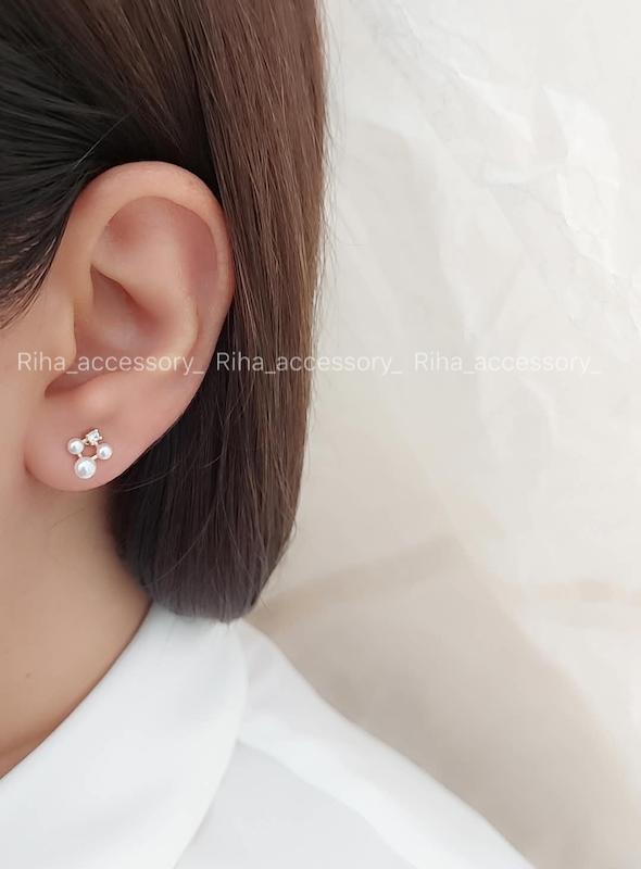 گوشواره مروارید میخی ژوپینگ