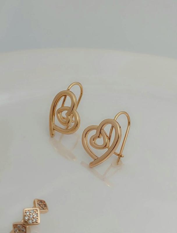 گوشواره قلبی ژوپینگ