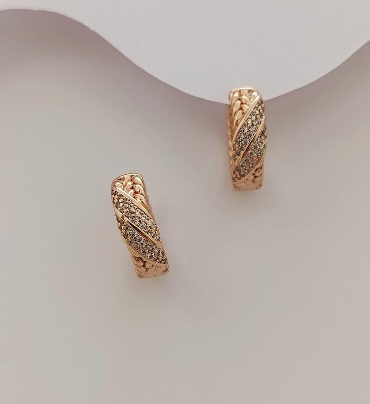 گوشواره حلقه ای ژوپینگ کد ۱۰۲۵