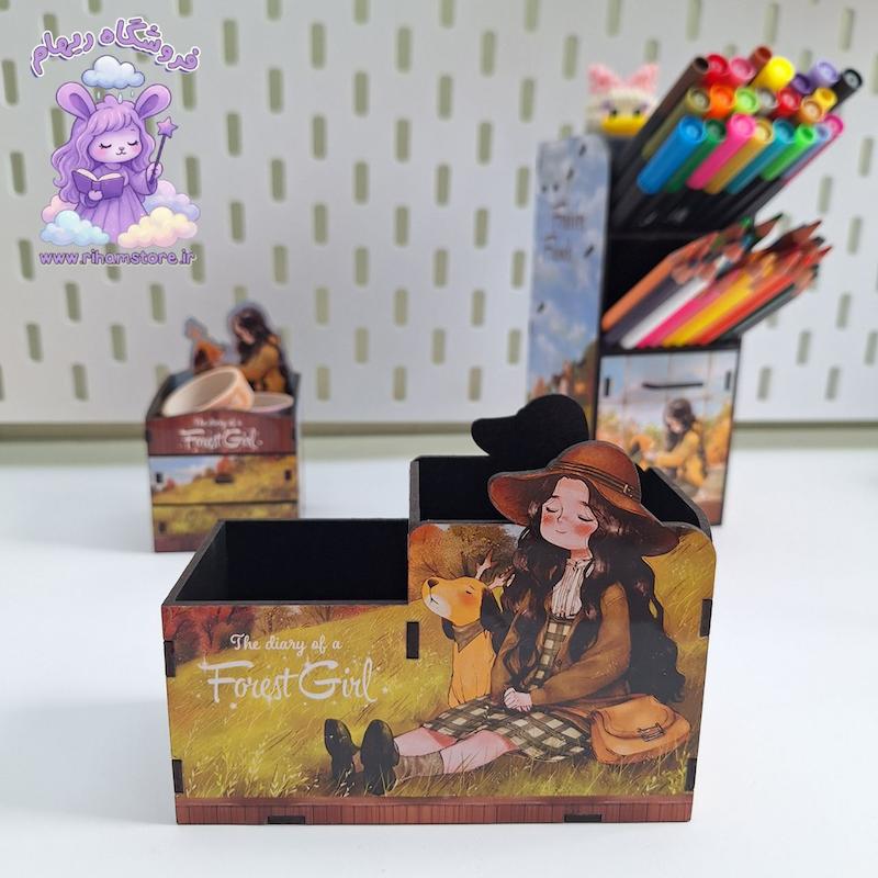 جاقلمی چوبی دختر جنگل 