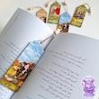 بوکمارک چوبی منگوله دار 