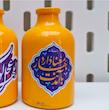 گلدان شیشه ای رنگی مهدوی
