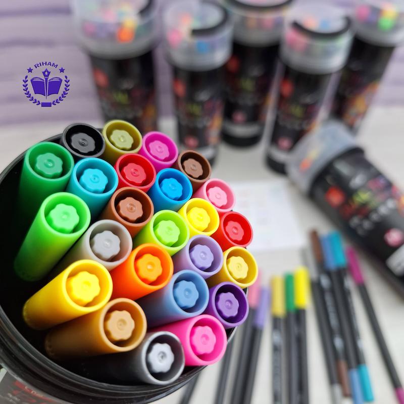 ماژیک و رواننویس ۲۴ رنگ