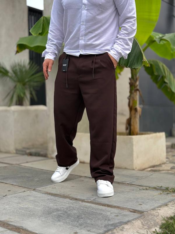 شلوار قهوه ای