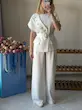 وست و شلوار کرپ آلارا(جداگانه)