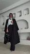 کت بلند و شلوار کرپ(جداگانه)