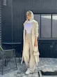 کت بلند و شلوار کرپ(جداگانه)
