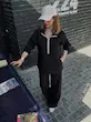 ست شومیز شلوار کرپ نیم زیپ