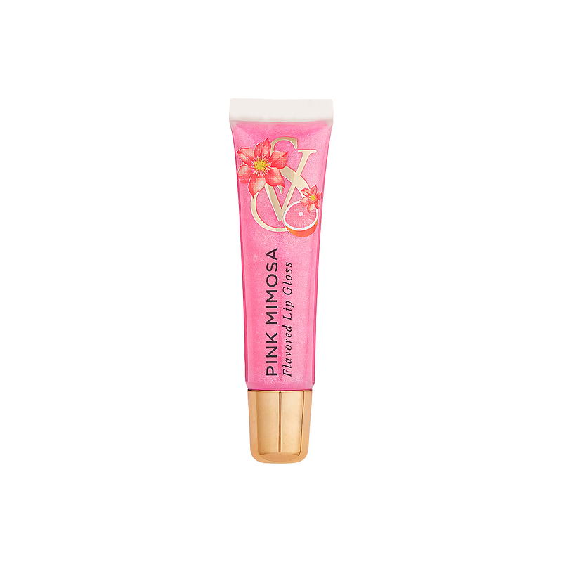 لیپ گلاس طعم دار ویکتوریا سکرت رنگ pink mimosa