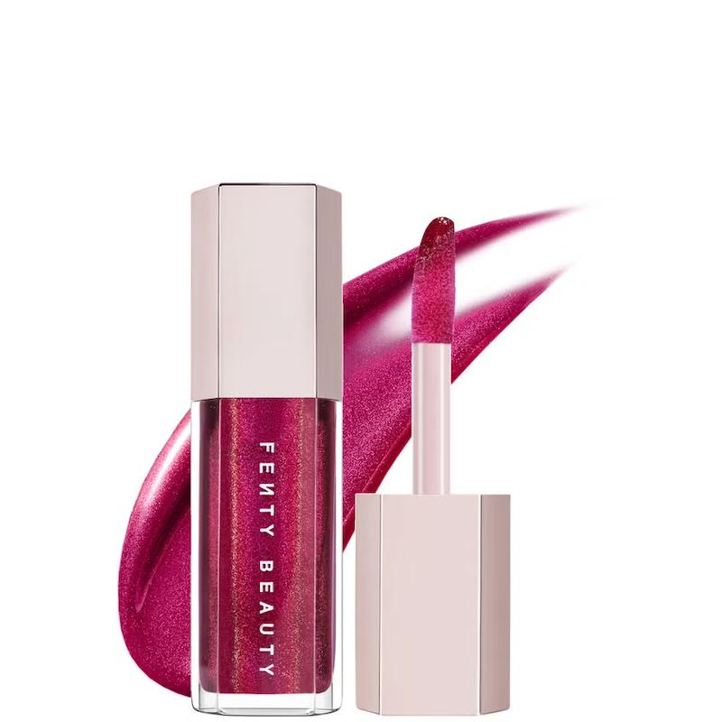 لیپ گلاس فنتی بیوتی رنگ fuchsia flex فول سایز