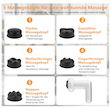 ماساژور برقی شارژی ۵ سری مدل Anti-Cellulite Massage Gun با گرمایش