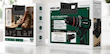 دریل چکشی شارژی گرین لاین مدل Green Lion GD-14 Power Pro Brushless 20V