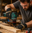 دریل چکشی شارژی گرین لاین مدل Green Lion GD-14 Power Pro Brushless 20V
