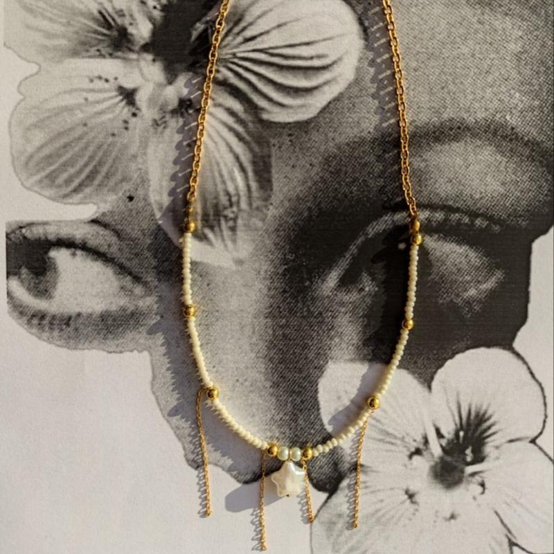 گردنبند استیل ستاره 