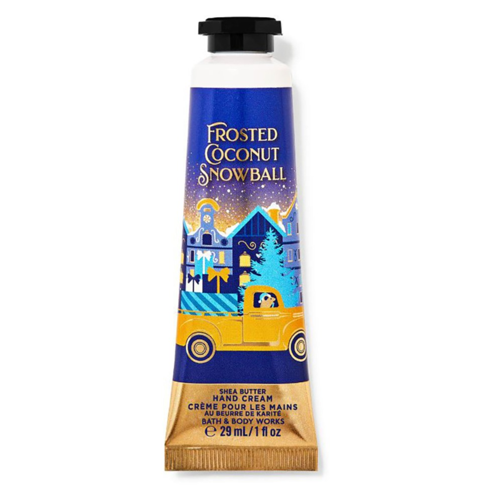 کرم دست فراستید کوکونات سنوبال Frosted coconut snowball