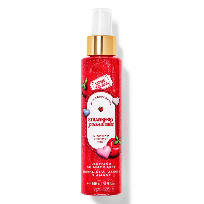 بادی میست استرابری پوند کیک شیمر Strawberry pound cake shimmer