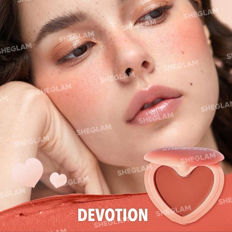 رژ گونه قلبی کرمی شیگلم رنگ Playing Cupid | Devotion