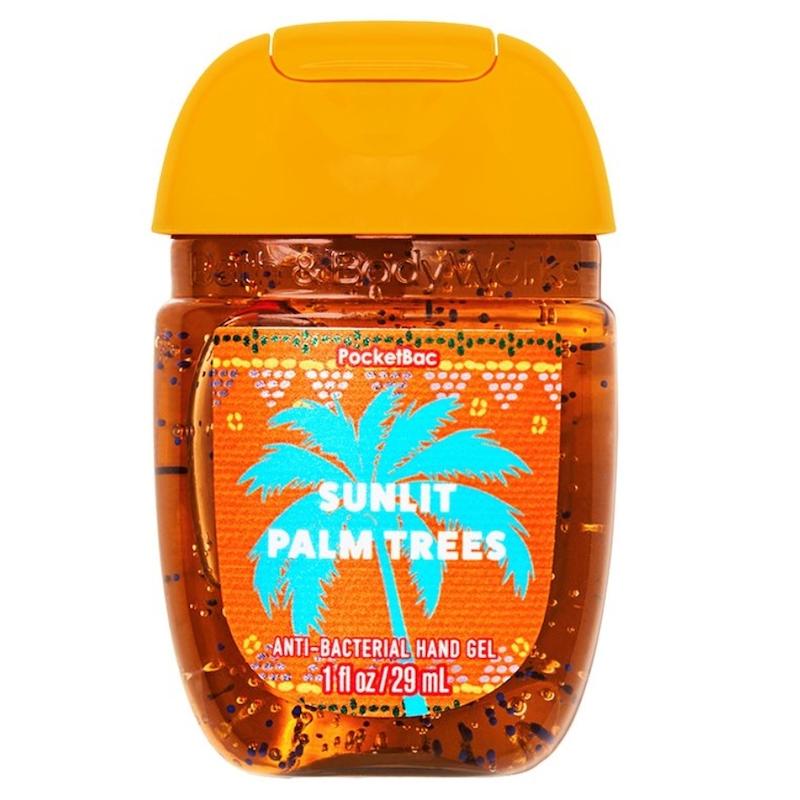 ژل دست سانلیت پالم تریس Sunlit palm trees