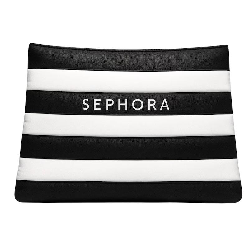 کیف آرایشی سفید و مشکی سیفورا Sephora