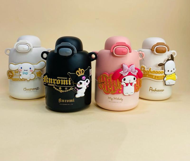 قمقمه استیل سانریو SANRIO کرومی