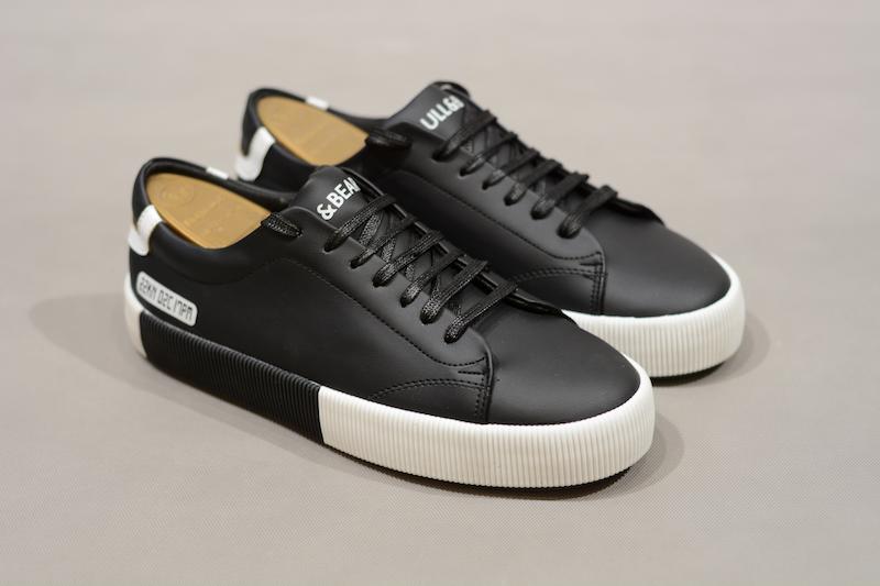 اسنیکر مردانه پول اند بیر مشکی، اسنیکر pull&bear ، کتونی مردانه pull & bear