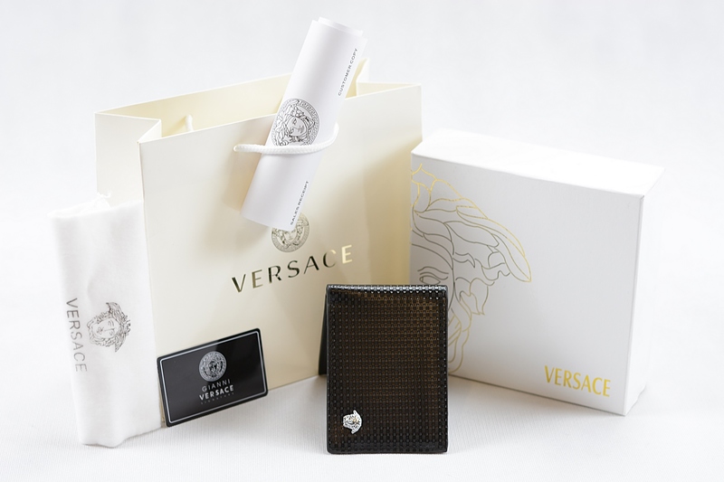 کیف پول مردانه ورساچه طرح ۱  (VERSACE)