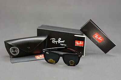 عینک آفتابی ری بن ویفرر مشکی - لنز مشکی (Ray Ban)