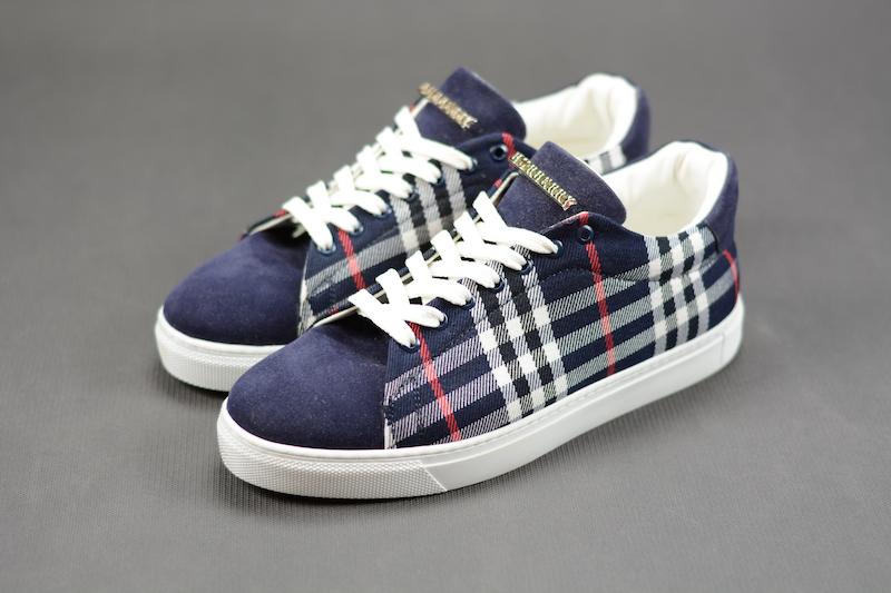 اسنیکر مردانه باربری اشبالت سرمه ای ۲۰۲۴ (Burberry)