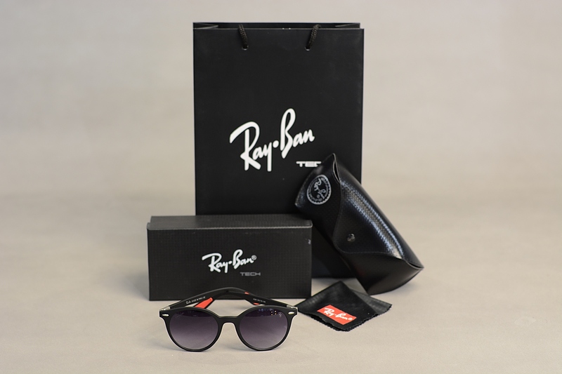 عینک آفتابی مردانه ری بن فراری مشکی مات ( RayBan Ferrari)