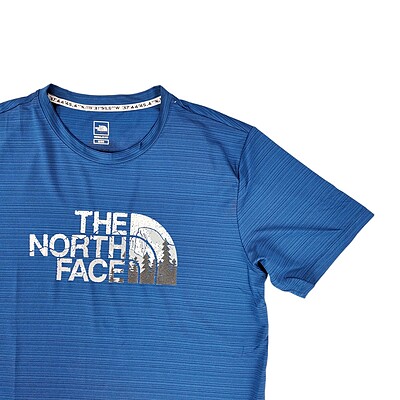 تیشرت ورزشی مردانه نورث فیس آبی رویال ۲۰۲۵ (THE NORTH FACE)