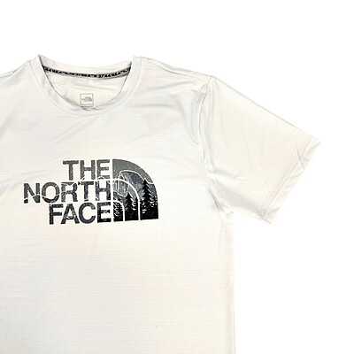 تیشرت ورزشی مردانه نورث فیس سفید ۲۰۲۵ (THE NORTH FACE)