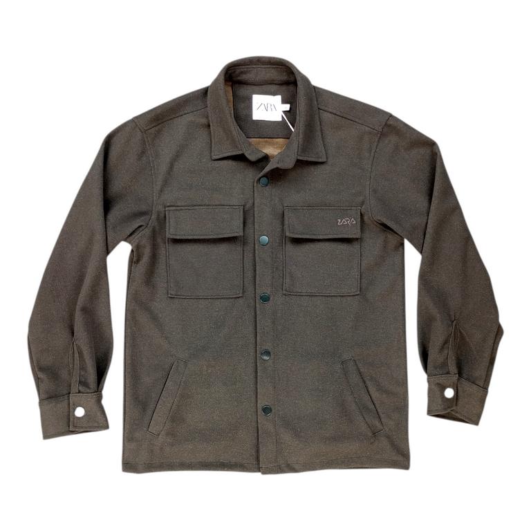 جکت سافاری زارا قهوه ای سوخته ( ZARA )