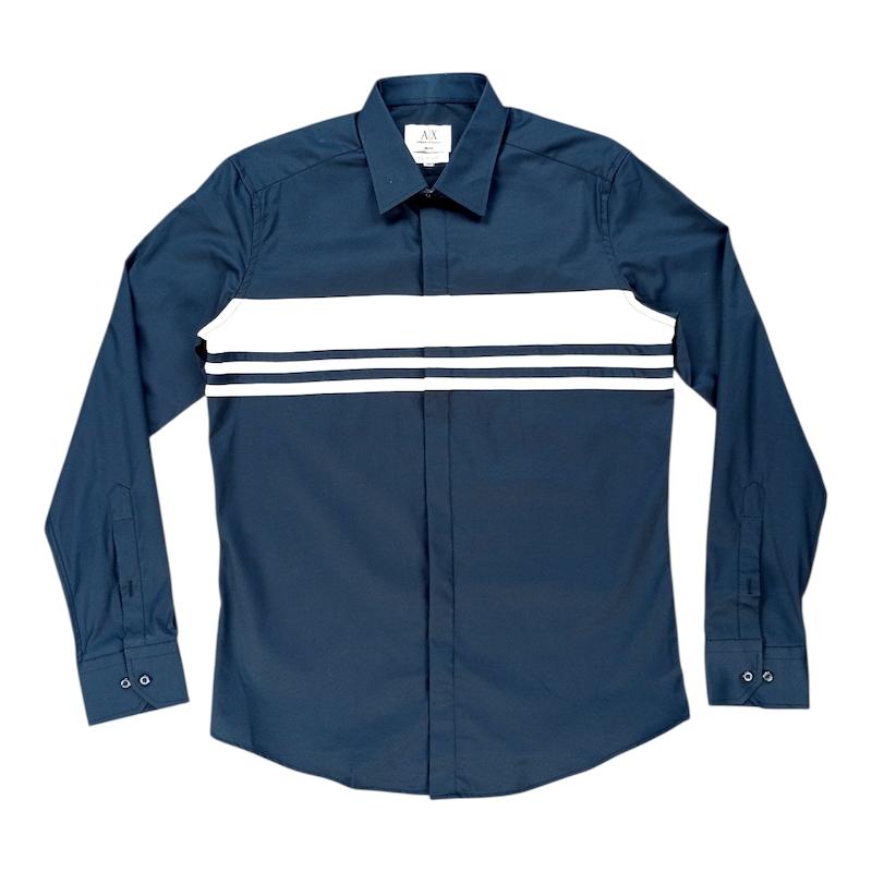 پیراهن مردانه آرمانی،پیراهن armani،پیراهن مردانه راه راه آرمانی ARMANI