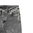 شلوار جین زاپدار مردانه زارا،شلوار جین اسکینی فیت zara،شلوار جین مردانه زاپدار دودی