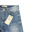 شلوار جین زاپدار مردانه زارا،شلوار جین اسکینی فیت zara،شلوار جین مردانه زاپدار آبی