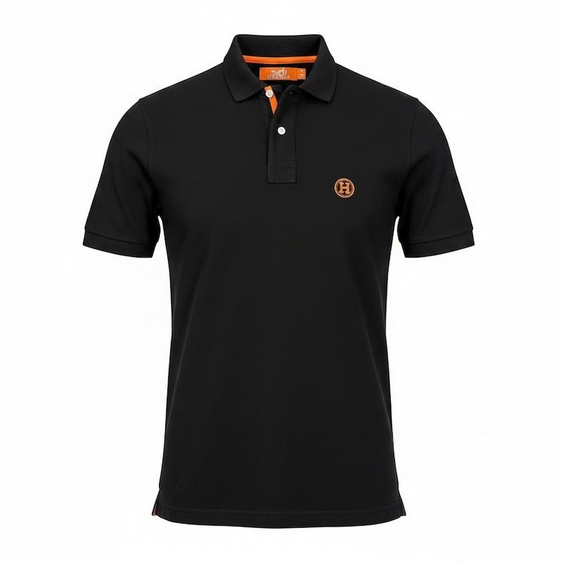 پولوشرت مردانه هرمس مدل لیمیتد H مشکی ۲۰۲۶ (HERMES)