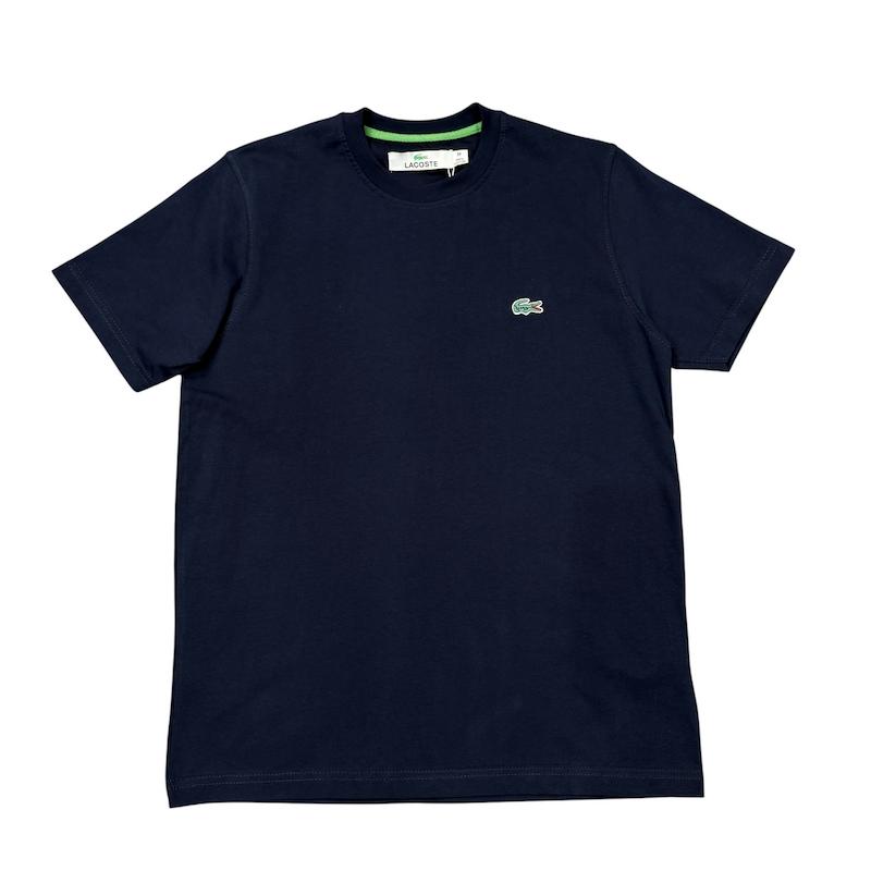 تیشرت یقه گرد مردانه لاگست سرمه ای (LACOSTE)